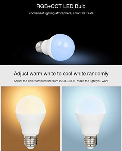 אור 6 וואט + נורת לד נורת לד צבע מקורי אור לבן חם ניתן לעמעום שלט רחוק ובקרת אפליקציות