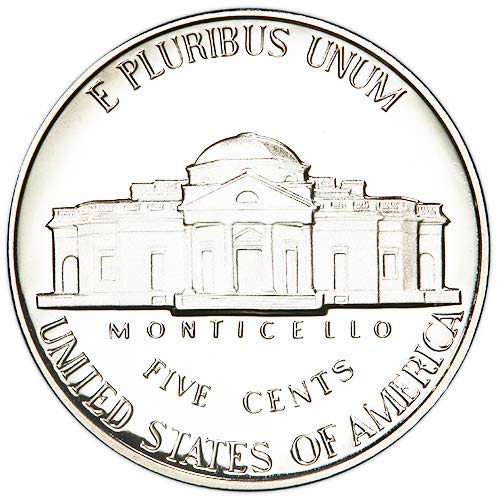 2001 P BU Jefferson Choice Nickel Uncirculated Us Mint