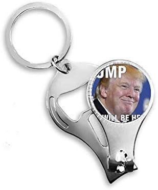נשיא גדול אמריקאי מגוחך תמונה ציפורניים טבעת טבעת מפתח בקבוקי שרשרת מפתח פתיחת בקבוקי