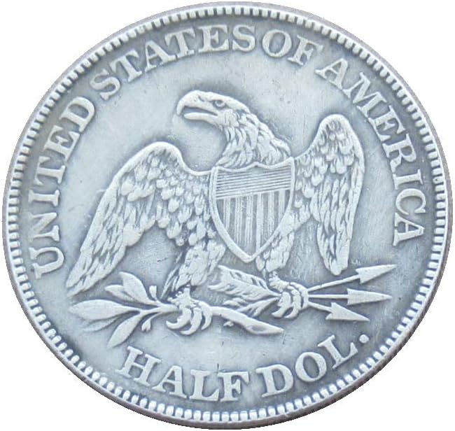 דגל חצי דולר חצי דולר 1840 מטבע זיכרון מצופה מכסף