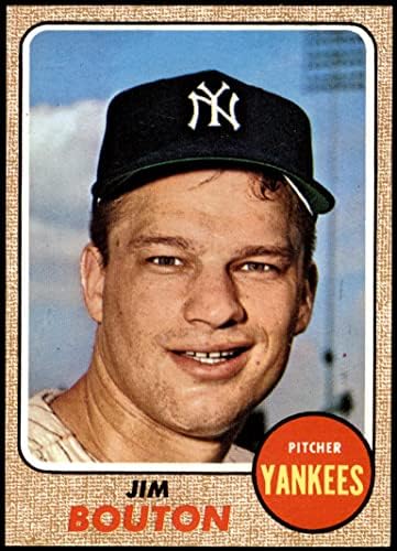 1968 Topps 562 ג'ים בוטון ניו יורק ינקי NM+ Yankees