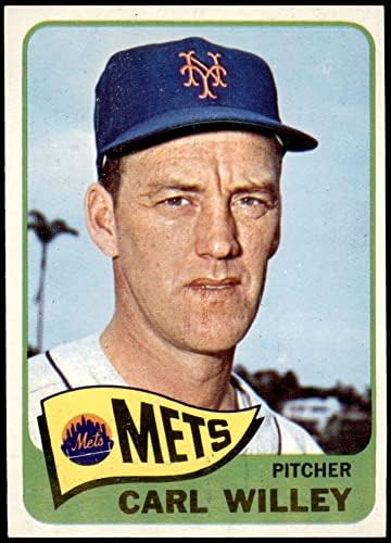 1965 Topps 401 קרלטון ווילי ניו יורק מטס NM Mets