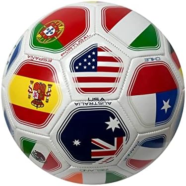 אייקון ספורט קאנטרי דגלים כדורגל כדורגל בגודל 5, קבוצות לאומיות של המועדון העולמי, כדור כדורגל דגל מספר
