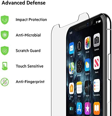 מגן מסך בלקין עבור אפל אייפון 11 פרו מקס או אייפון אקס מקס ומגן מסך עבור אפל אייפון 11 פרו, אייפון אקס