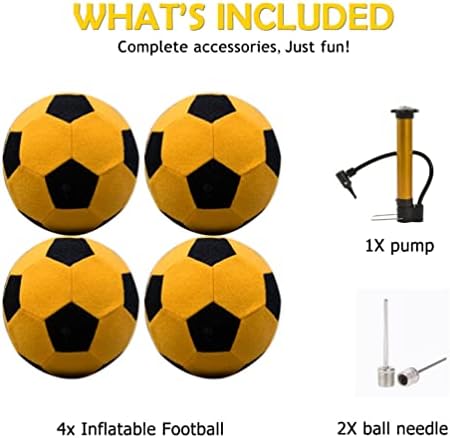 אימונים בחוץ הרגישו כדור כדורגל מתנפחים בכדור כדורגל דביק בועט בכדור חצים לחצים כדורגל מתנפחים עם קלטת