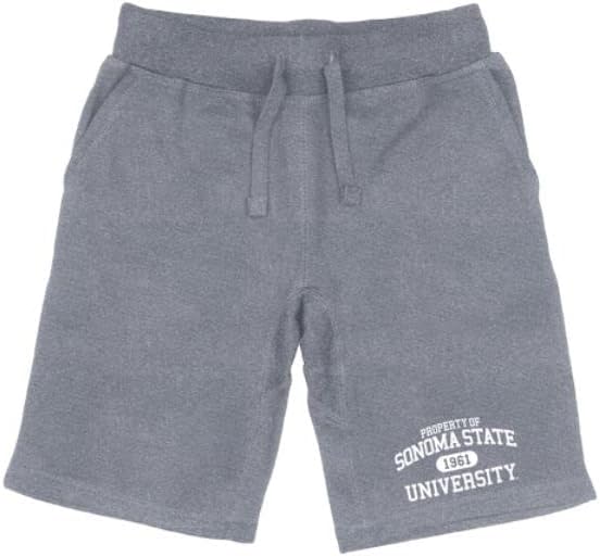סונומה Seawolves College College College Shorgsing מכנסיים קצרים
