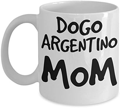 דוגו ארגנטינו אמא ספל - כוס קפה של תה קרמיקה של 11oz - מושלמת לנסיעות ומתנות