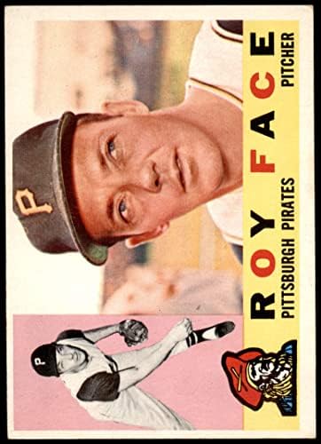 1960 Topps 20 Roy Face Pittsburgh Pirates Cards's Dean 5 - Pirates Ex