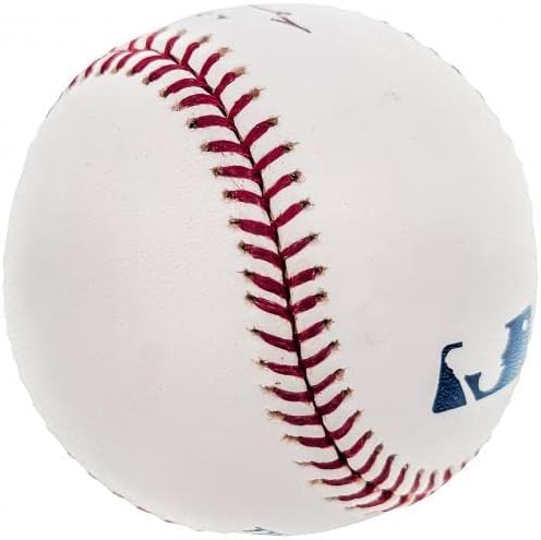 בובי קרוסבי חתימה על חתימה רשמית MLB בייסבול אוקלנד A's 04 Al Roy Tristar HOLO 5021708 - כדורי חתימה