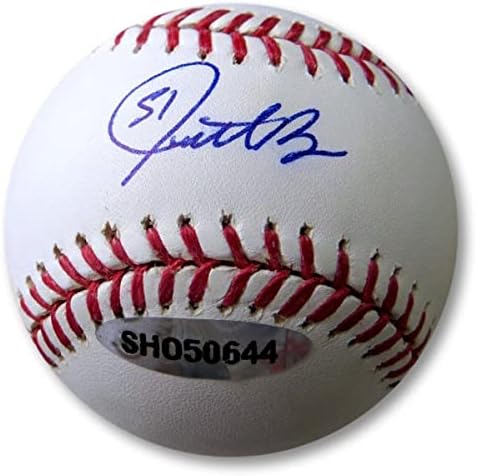 ג'ונתן ברוקסטון חתם על חתימה על חתימה MLB בייסבול לוס אנג'לס דודג'רס UDA COA - כדורי בייסבול עם חתימה
