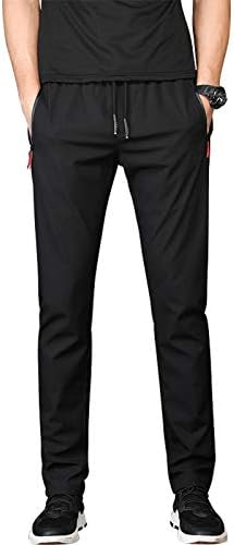 מכנסי ספורט של מכנסי ספורט של אלונגלין לגברים מכנסי טרנינג מחודדים מכנסיים מחודדים