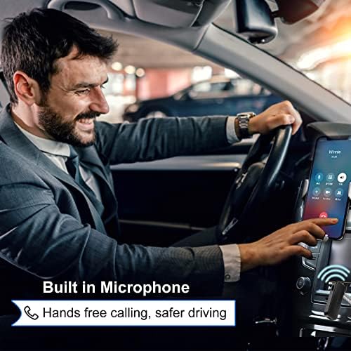 מתאם מכוניות Bluetooth אלחוטית AUX - MINI נייד Bluetooth משדר מקלט מוזיקה ללא הפסד עם מיקרופון וקריאה