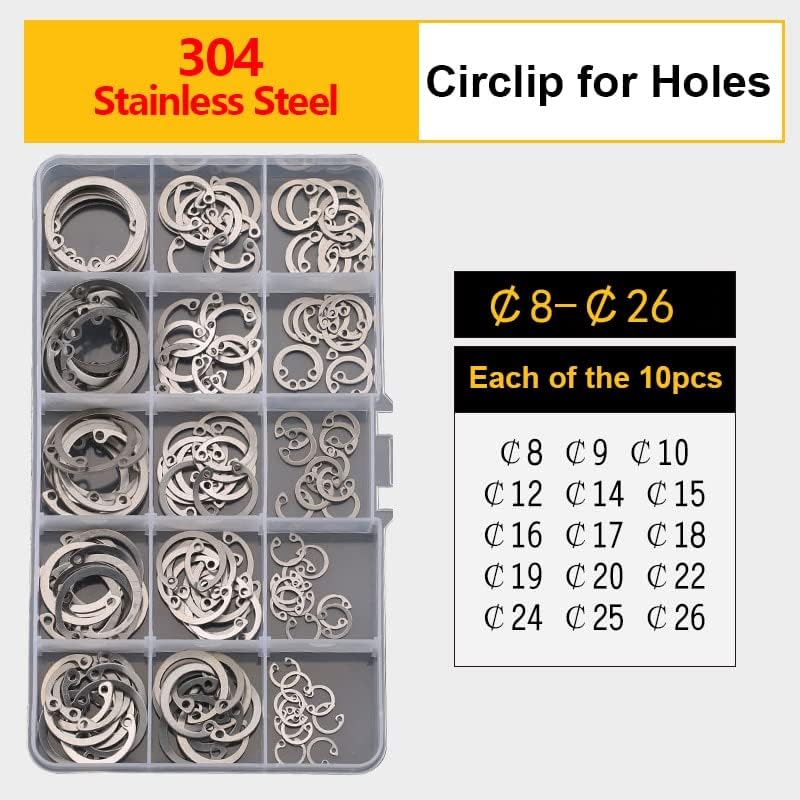 מגדיר circlips לחורים circlips for פירים circlip