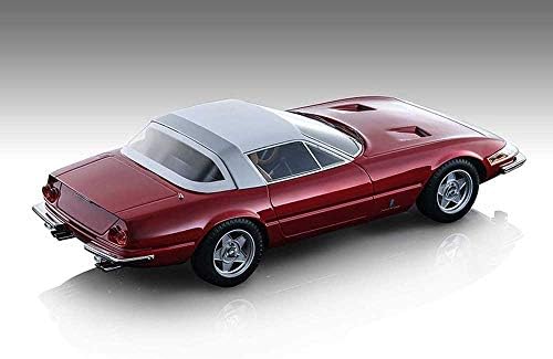 1969 פרארי 365 GTB/4 דייטונה קופה Speciale Gloss Ferrari Red עם סדרת Mythos עליונה לבנה בעמ אד 130 PCS