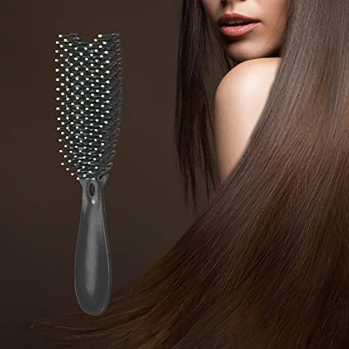 ייבוש תלתלים תלתלים עם מסרק שיער לעיצוב מכה מפרידה בין שיער הידרציה שיער מתולתל