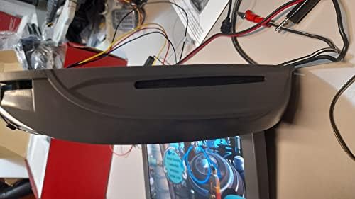SAVV LOH-T1080DVH 10.1 '' צג תקורה מובנה DVD/USB/HDMI/אינפרא אדום/3 עורות צבע, אפור, אפור