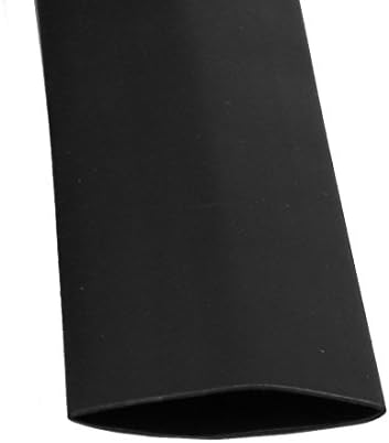 AEXIT פוליאולפין חום ציוד חשמלי להתכווץ צינור צינור עטיפה שרוול כבל 1 מטר באורך 10 ממ דיא פנימי שחור