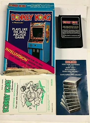 מודל קונסולת משחק אינטליטיביות: 2609 בתיבה 1981 Donkeykong + 5 משחקים נוספים