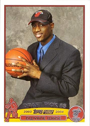 2003-04 Topps כדורסל 225 כרטיס טירון דוויאן ווייד