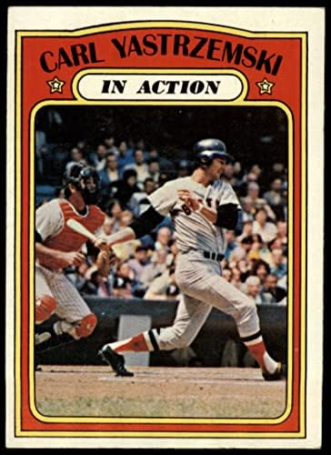 1972 טופס בייסבול 38 קרל יסטרזמסקי בוסטון רד סוקס מעולה