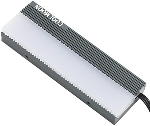 M.2 קירור קירור SSD Cooler, M.2 מצב מוצק כונן קירור חום ממשק כפול ממשק כונן קירור 5V 3 PIN M.2 SSD CLEADCINK