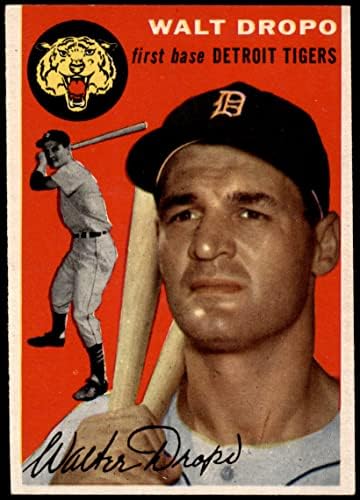 1954 Topps 18 Wht Walt Dropo Detroit Tigers Tigers