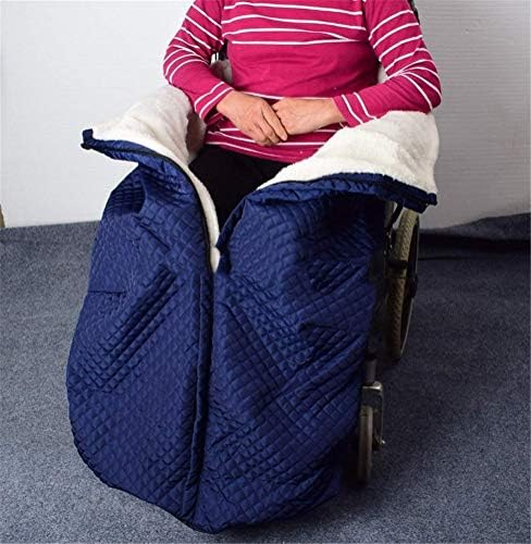 Yomqljxb כיסא גלגלים שמיכה עמיד-מים פליס מרופד כיסוי גלגלים כיסוי נעים, כיסוי כסא גלגלים למבוגרים כיסוי