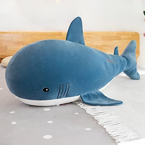 צעצוע של גוואי קטיפה בובת כריש חמוד בנים ונערות כרית שינה בובת מתנה ליום הולדת 80 סמ