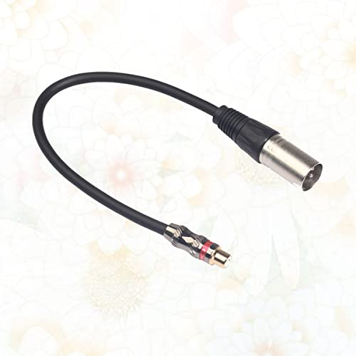 Milisten Trk- זכר מתאם מיקרופון מתאם רמקול לכבלים CM .M Connect Converter Audio Audio Audio מגבר אורך