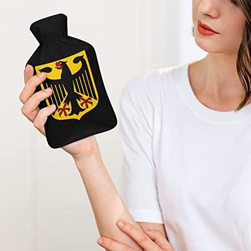 גרמניה לאומי סמל חם מים בקבוק 1000 מ ל עם רך כיסוי נשלף חם קר חבילה מים הזרקת תיק עבור יד רגליים חם
