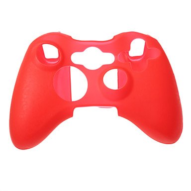 יוני סיליקון עור כיסוי לבקר משחק Xbox 360, אדום
