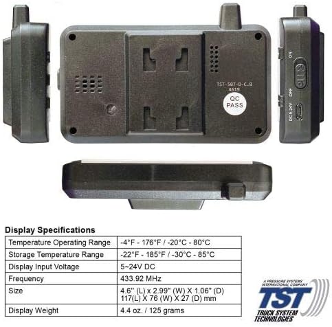 TST 507 סדרה 8 זרימה דרך חיישן TPM