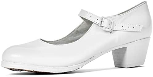 קולוניאל 325 נעלי ריקוד פלקלוריקו לנשים עם ציפורניים, עור, עקב 1.5 אינץ '