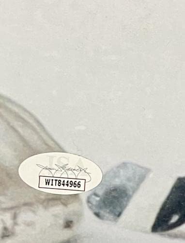 אריק לינדרוס חתום על פליירים פילדלפיה 16x20 צילום HOF 16 כתובת JSA HOLO - תמונות NHL עם חתימה