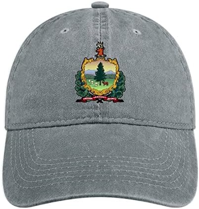 ורמונט דגל יוניסקס ג ' ינס כובע מזדמן בייסבול כובע אבא כובע נהג משאית כובעי עם מתכוונן