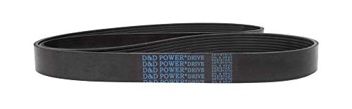D&D Powerdrive 3PK980 חגורת החלפה סטנדרטית מטרית
