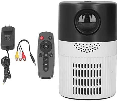 מקרן Vingvo Mini, פיזור חום יעיל 100-240V מקרן וידאו רעש נמוך לבית