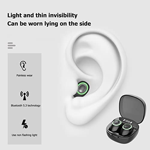 אוזניות Bluetooth אלחוטיות מיני עם אוזניות Bluetooth מיקרופון חצי אוזניות עם אוזניות טעינה של אוזניות