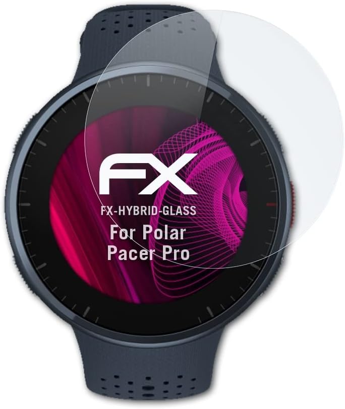 אטפולקס סרט מגן על זכוכית פלסטיק תואם למגן זכוכית Pacer Po Pacer, מגן מסך הזכוכית ההיברידית של 9 שעות,