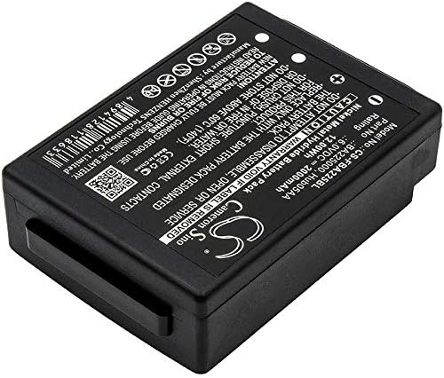 קמרון סין סוללה מחליפה חדשה 2000mAh עבור HBC Linus 6, Eco רדיומטי, ספקטרום 1, ספקטרום 2, ספקטרום A,