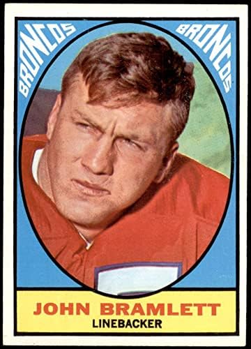 1967 Topps 38 ג'ון ברמלט דנבר ברונקוס NM+ Broncos Memphis