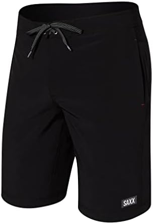 Saxx Betawave 2N1 Boardie 19 מכנסיים קצרים ארוכים - מכנסי שחייה לגברים עם תמיכה בכיס - מכנסי לוח עם