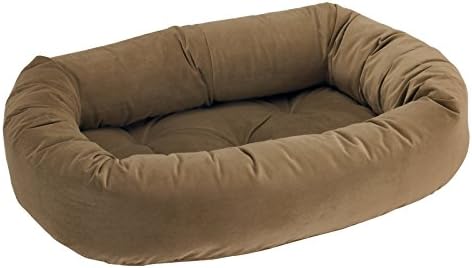 מיטת כלב סופגנייה גודל: קטן, צבע: בלוט