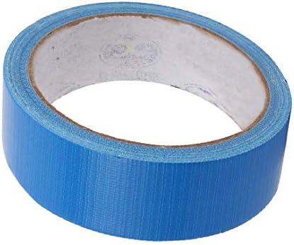 X-deree כחול כחול חד צדדי דבק דבק חזק קלטת צינור דבק 1.2 אינץ 'רוחב 32.8ft (כחול דו צדדי קלטת צינור