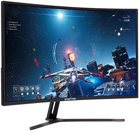 שרביט מעוקל 32 אינץ 'FHD 1080p צג משחק עד 185 הרץ DisplayPort 165Hz 144Hz HDMI AMD FreeSync רמקולים