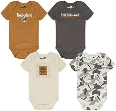טימברלנד תינוק-בני 4 חתיכות חבילה בגד גוף