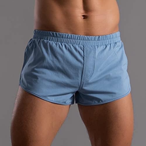סנפירים לפעוטות גברים של קיץ מוצק צבע כותנה מכנסיים גומייה רופף מהיר יבש מזדמן ספורט מגניב גברים