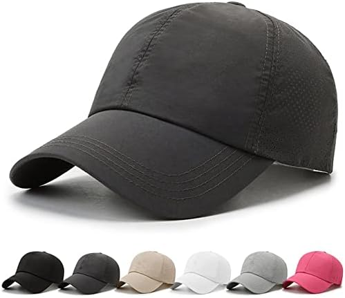 בייסבול כובע רשת מהיר יבש ספורט כובע אימון טניס כובע לגברים נשים חיצוני מזדמן כובע