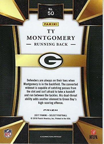 2017 Panini Select 50 Ty Montgomery Concourse NM-MT Packers
