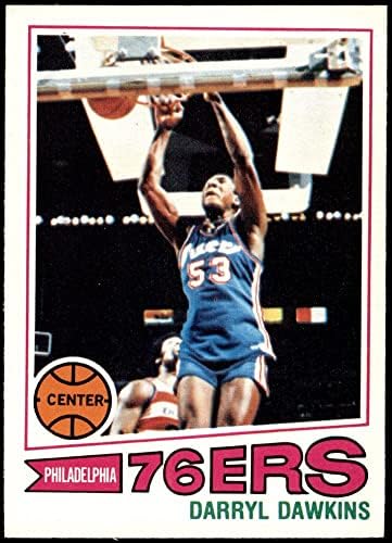 1977 Topps 132 Darryl Dawkins Philadelphia 76ers VG/Ex 76ers